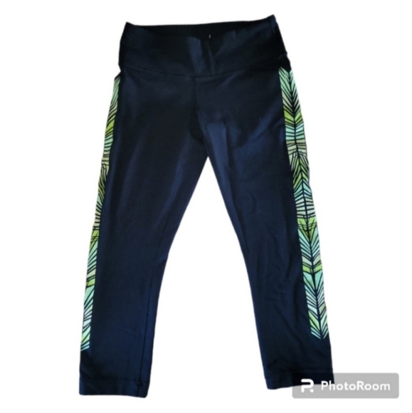 🌟3 For $15 SALE🌟Lululemon Athletica Wunder Under Tribal Full On Luon Leggings - Picture 3 of 7